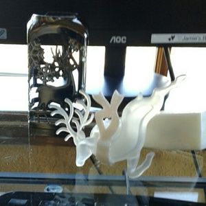 Bath & Body Works Deer soap holder & scent plug in