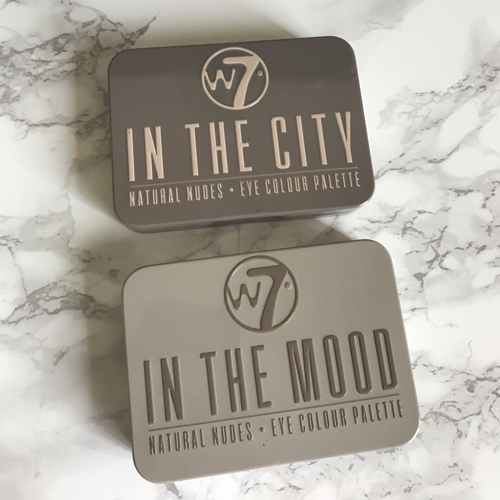 W7 eye shadow palettes X2