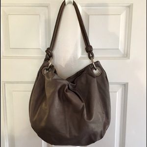 Large Coach Leather Hobo