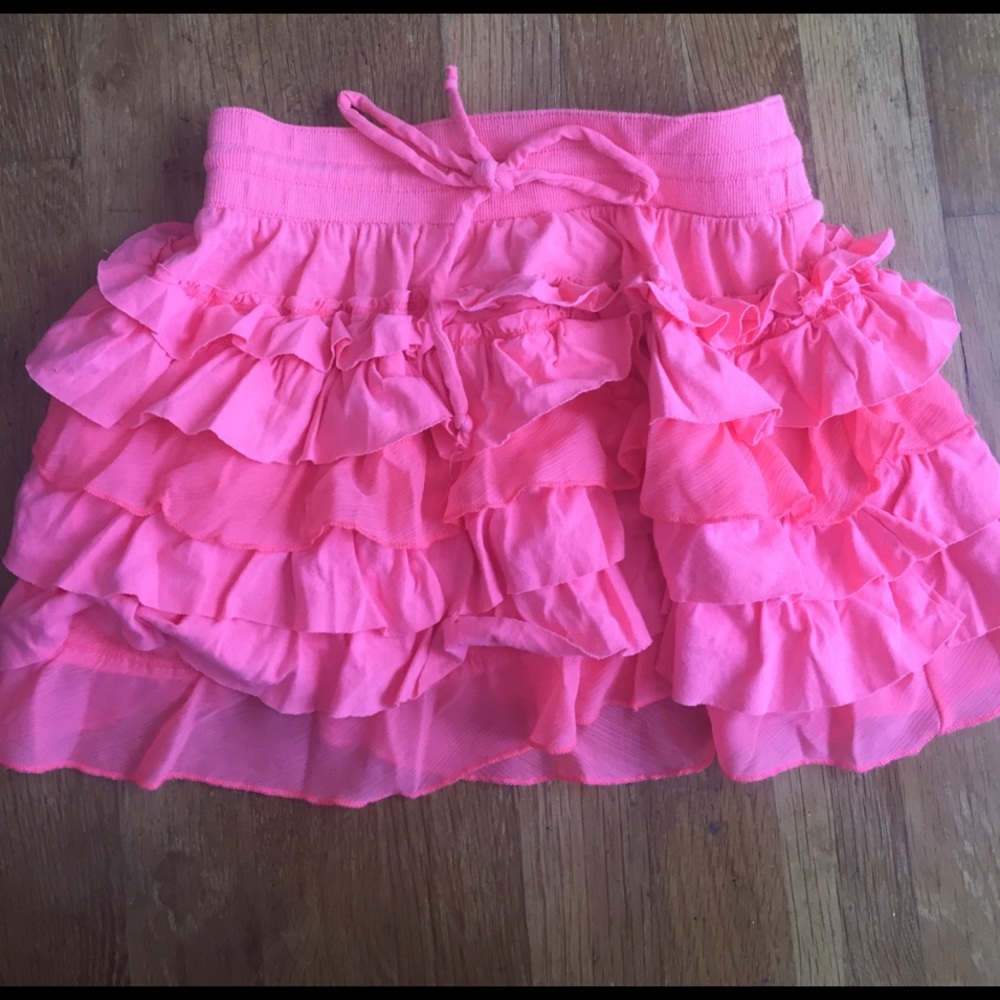 Peach skirt