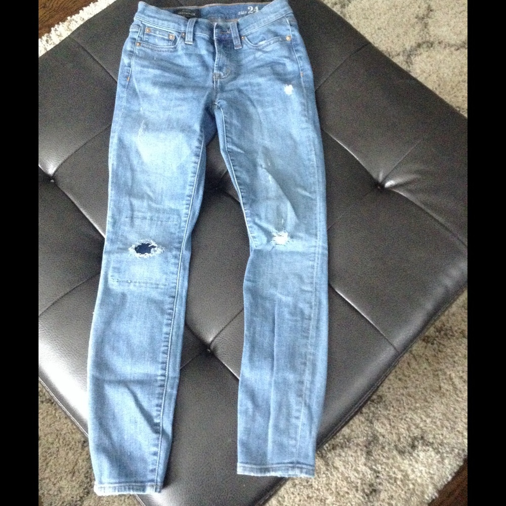 J.Crew toothpick jeans