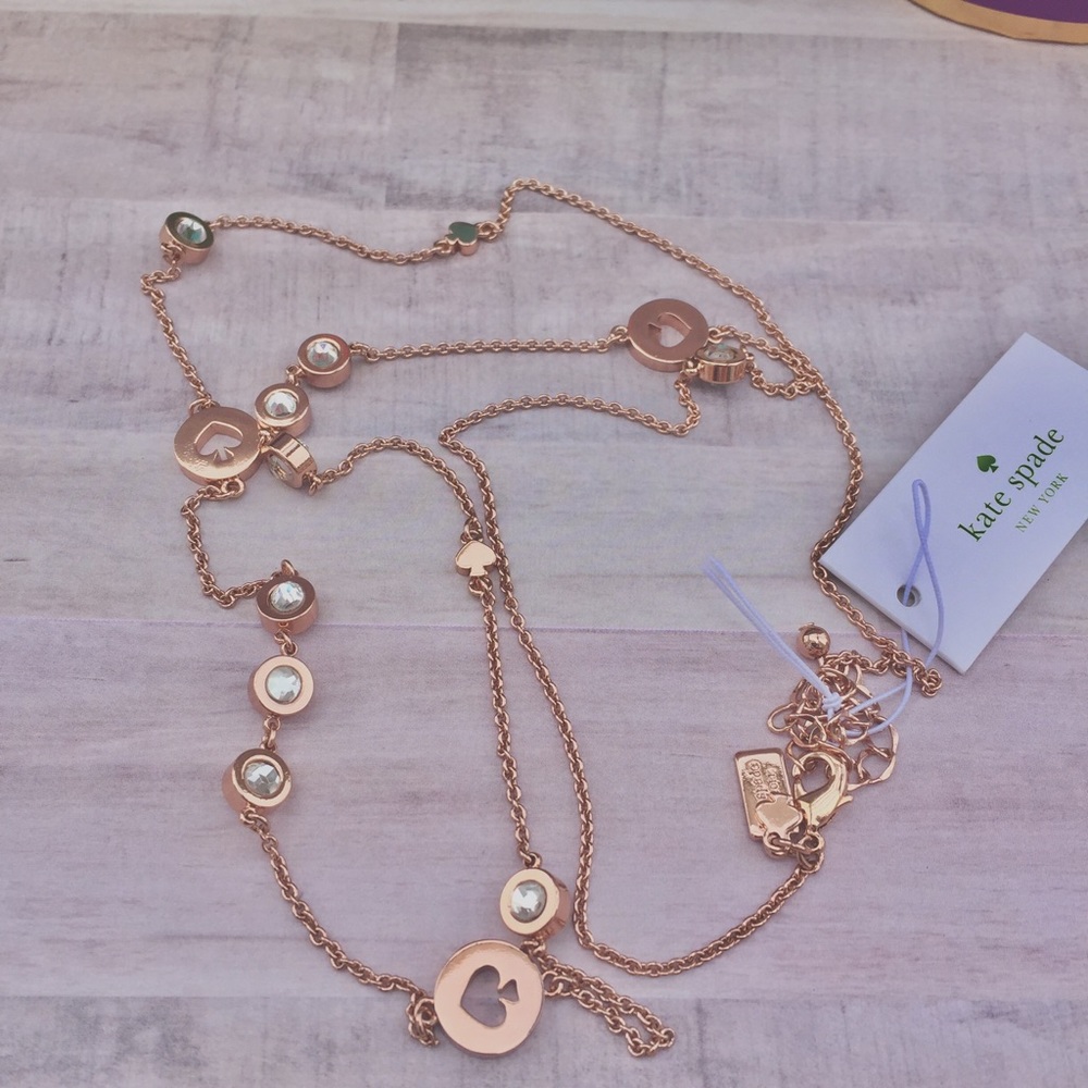 LAST ONE‼️Rose gold KATE SPADE spot the spade - Picture 2 of 4