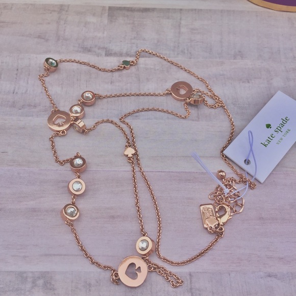 LAST ONE‼️Rose gold KATE SPADE spot the spade - Picture 2 of 4