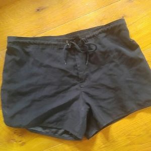 Black Catalina Swim shorts