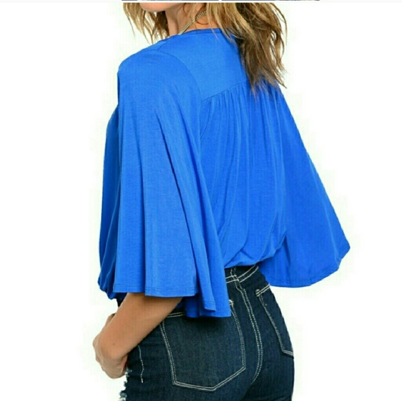 💋Open Drape top - Picture 2 of 4