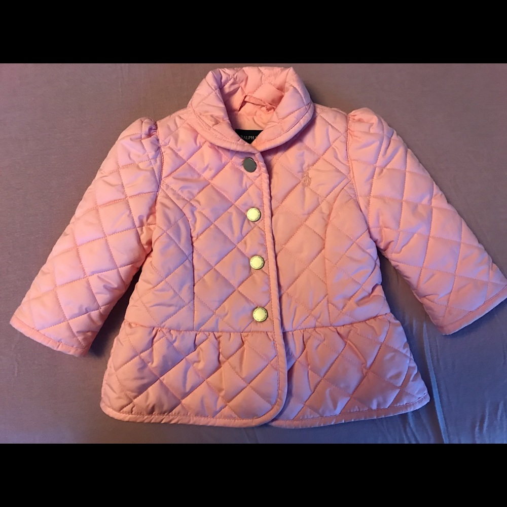 Baby girl Ralph Lauren quilted jacket