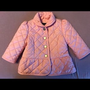 Baby girl Ralph Lauren quilted jacket