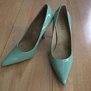 Jessica Simpson Mint Pointy Pumps