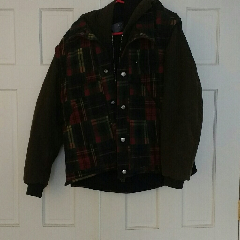 Alexander McQueen wax jacket