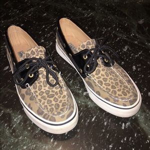 Sperry Top-Siders cheetah print