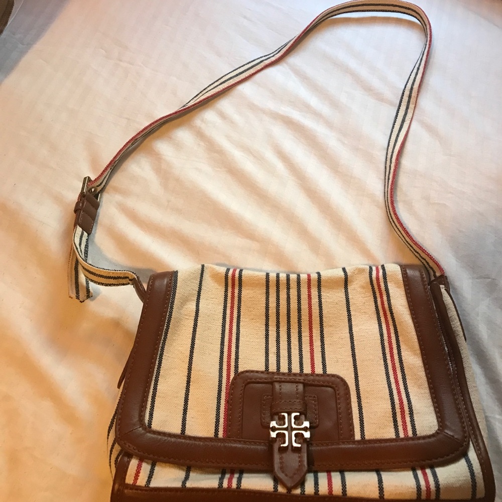 Tory burch nautical cross-body bag