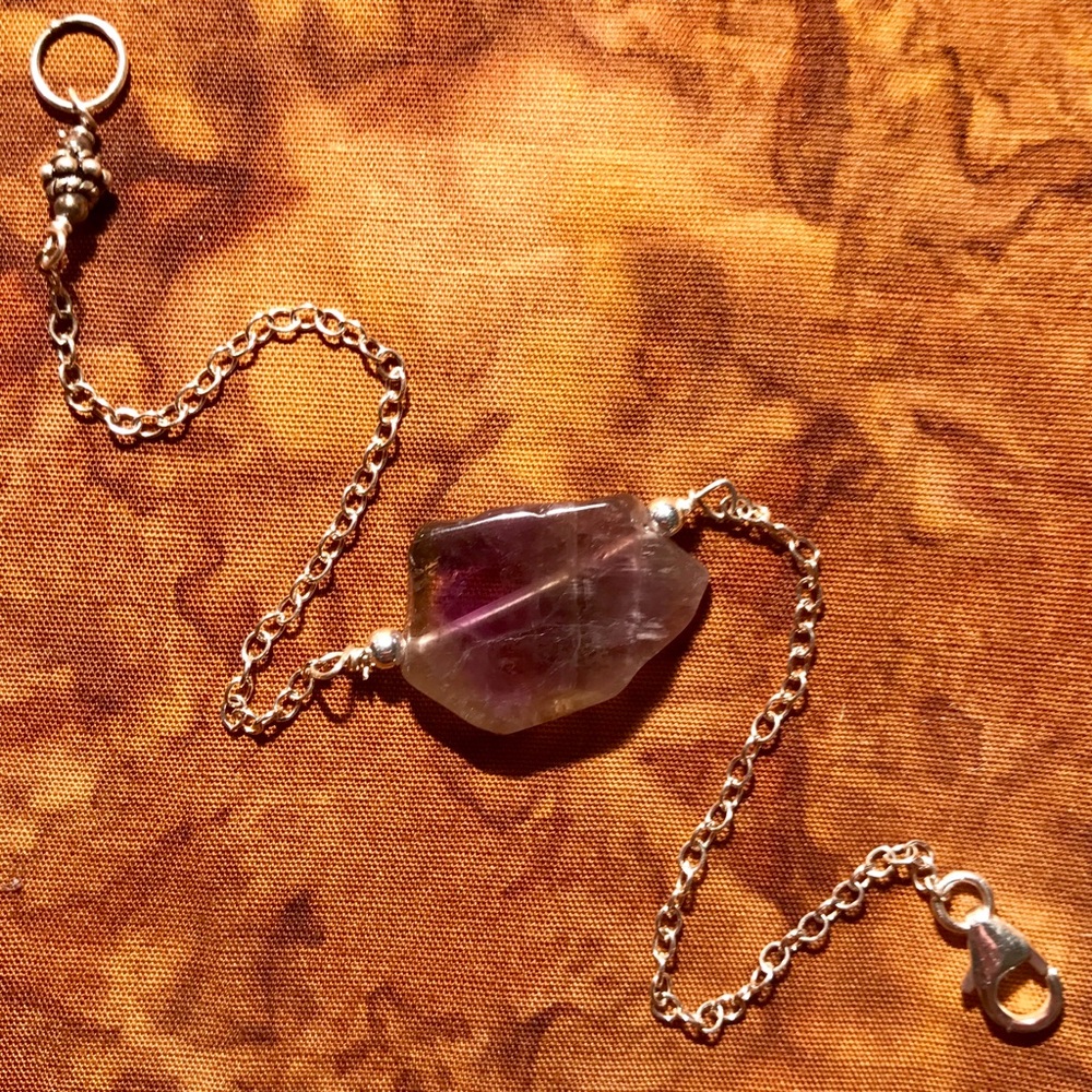 Simply Stunning Amethyst Chip Bracelet