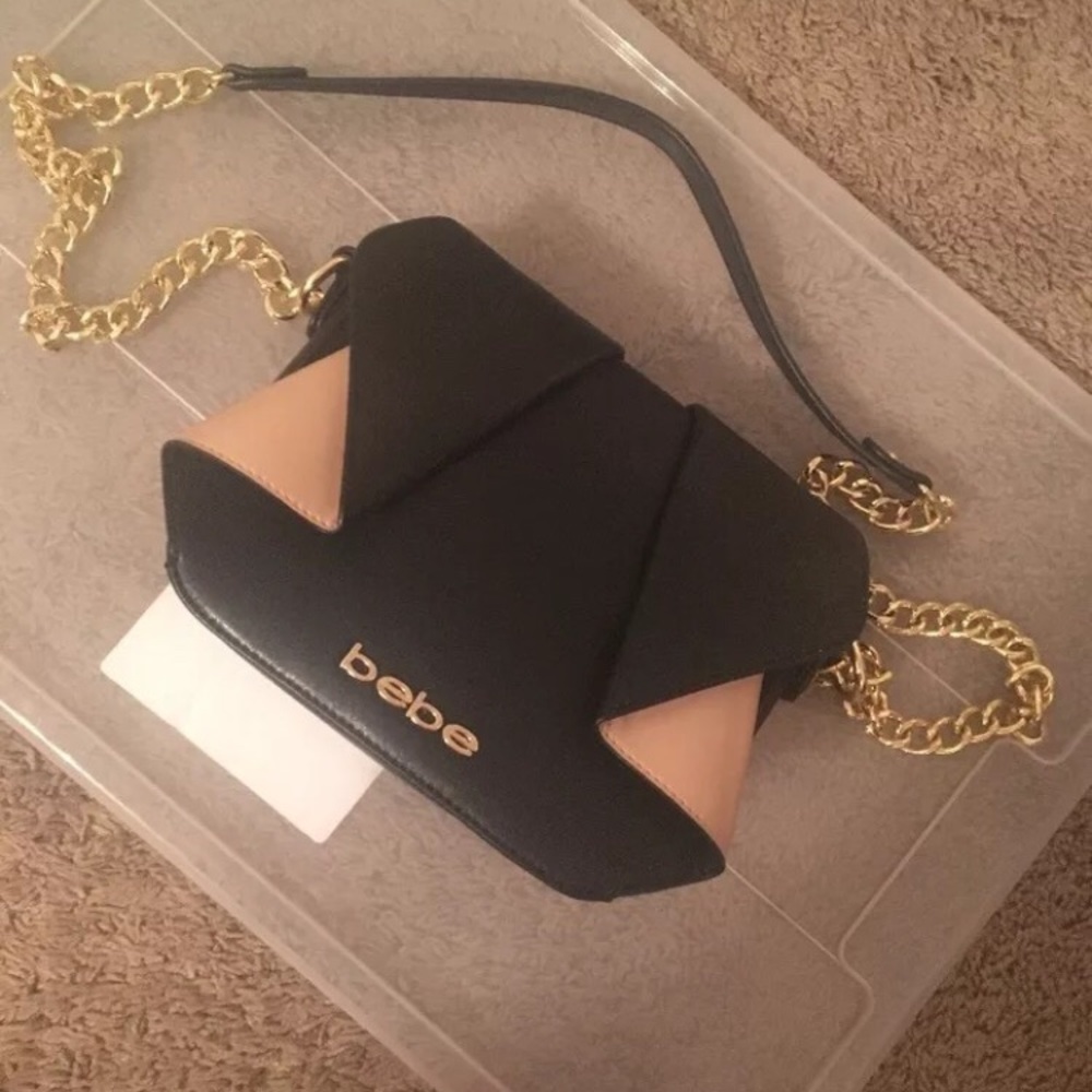 BeBe Handbag Shoulder Leather Bags Purse