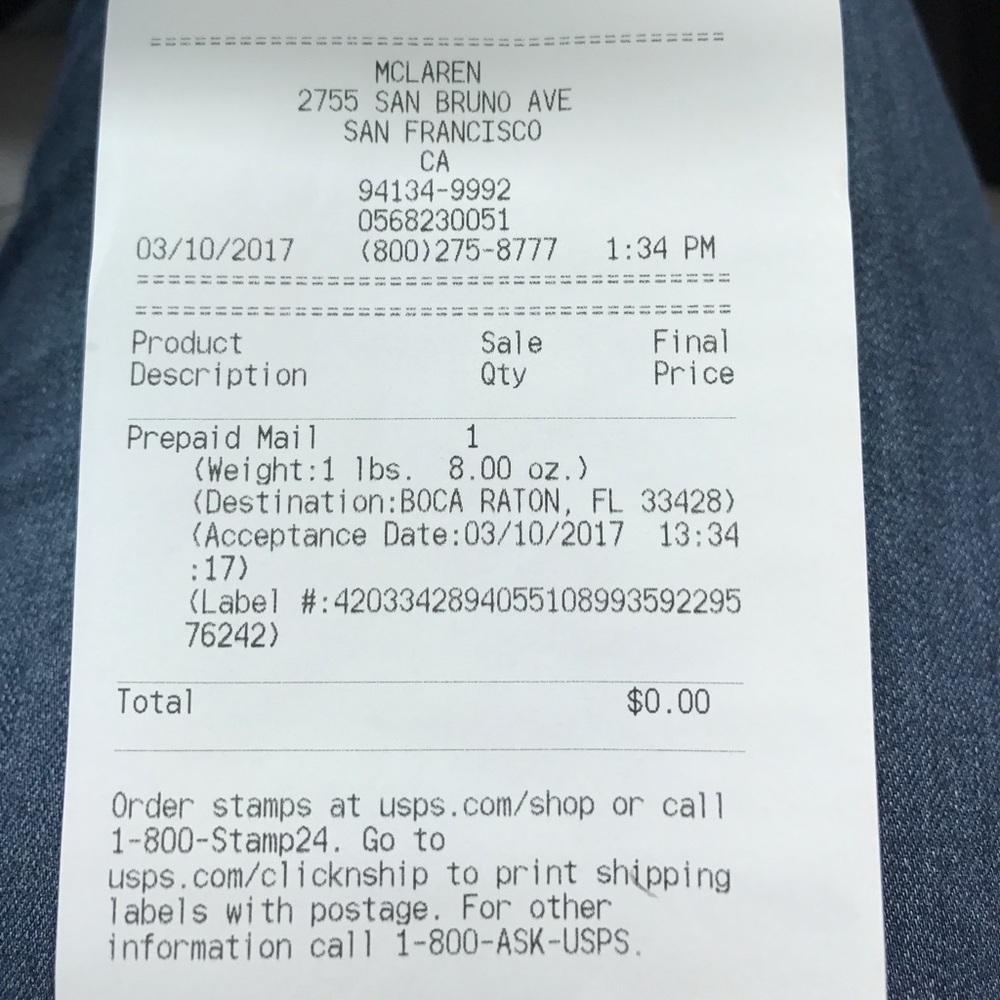 Shipping Confirmation