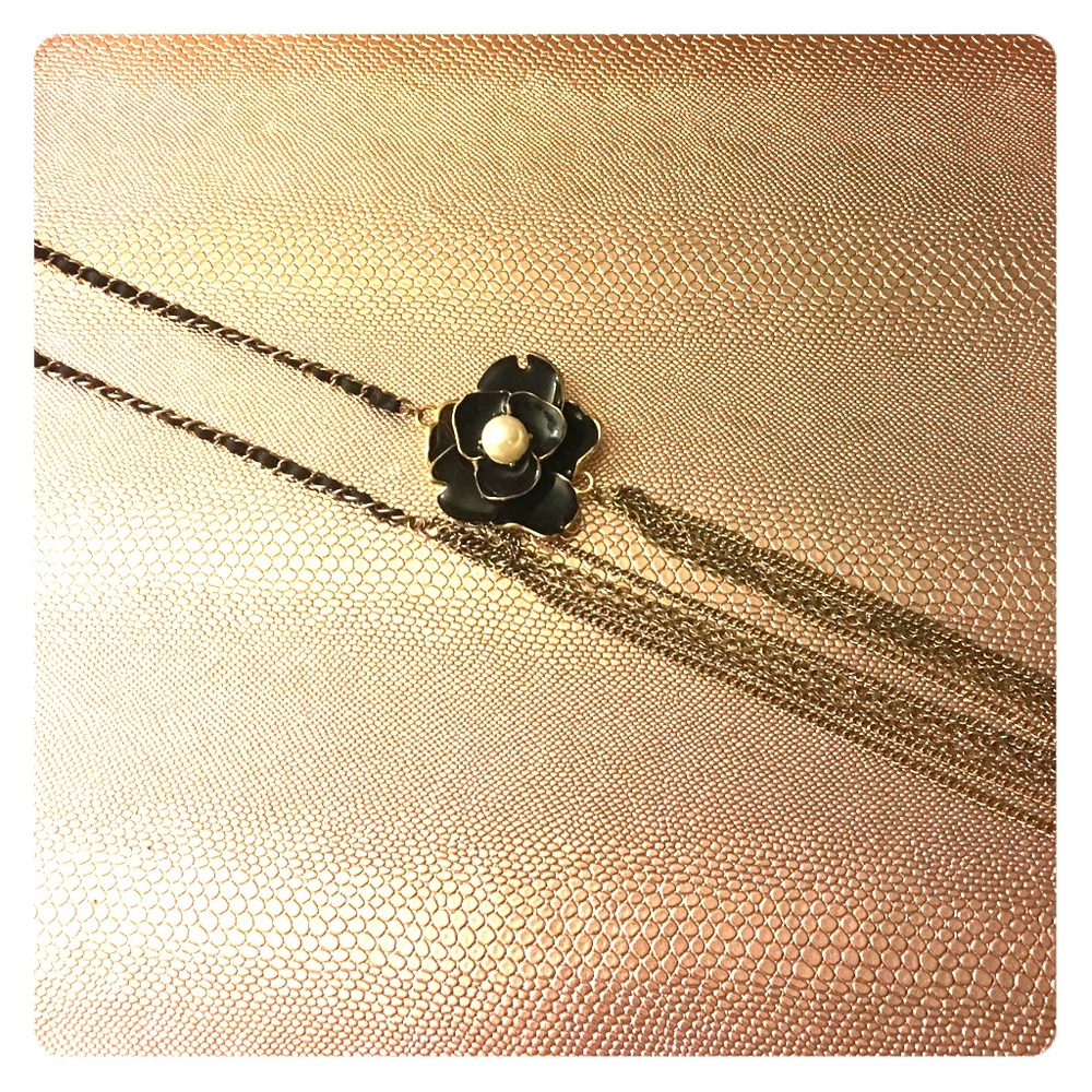 Beautiful long layered necklace