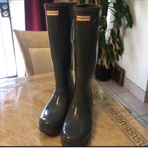 Grey Hunter Boots