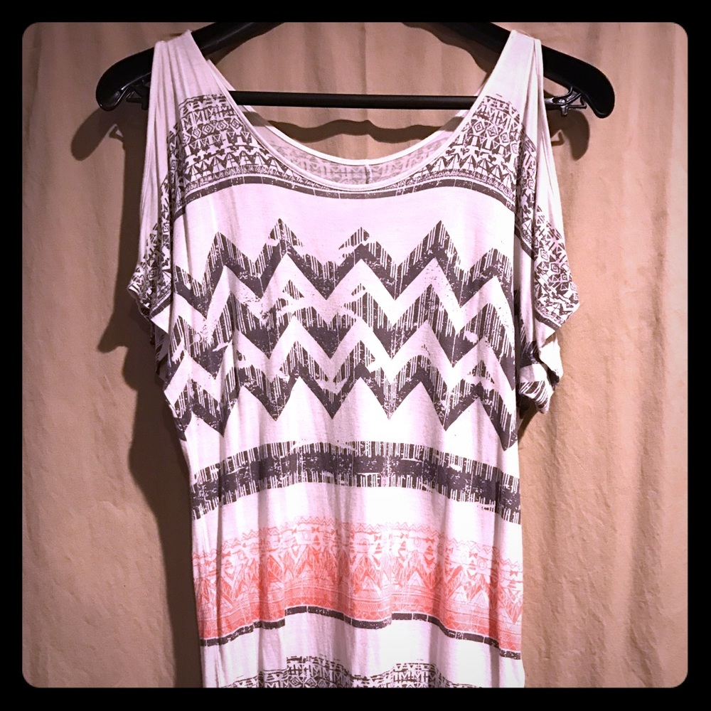 Mudd Open Shoulder Top