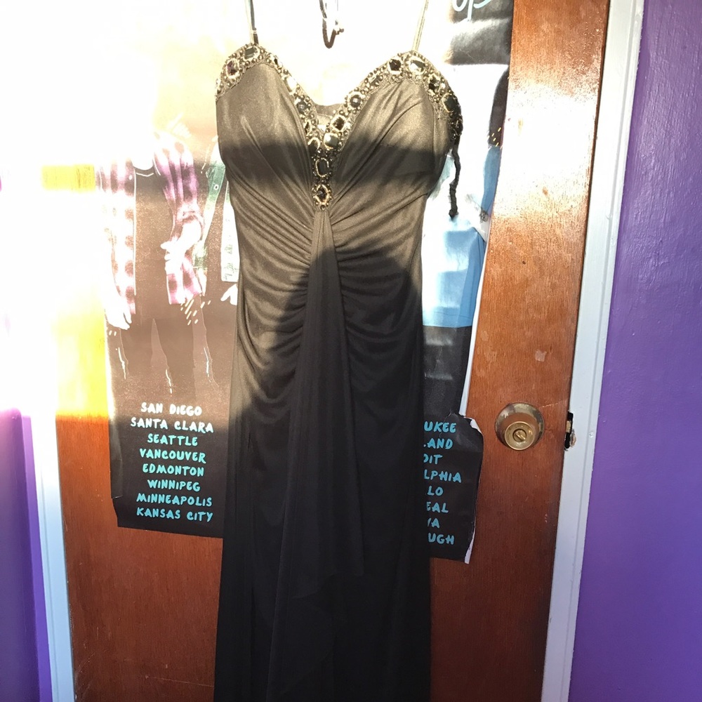 Formal black dress