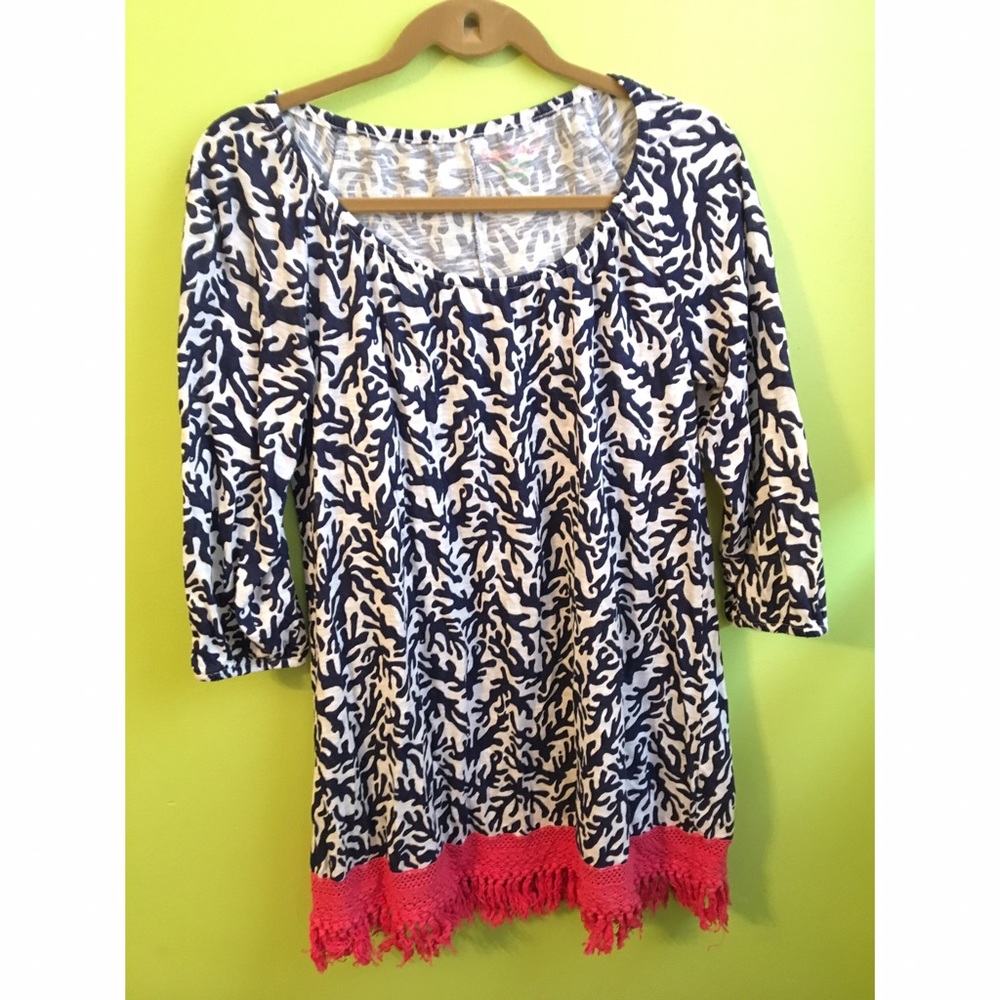 Lilly Pulitzer cover up.