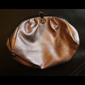 BRAND NEWrose gold Victoria's Secret cosmetic case