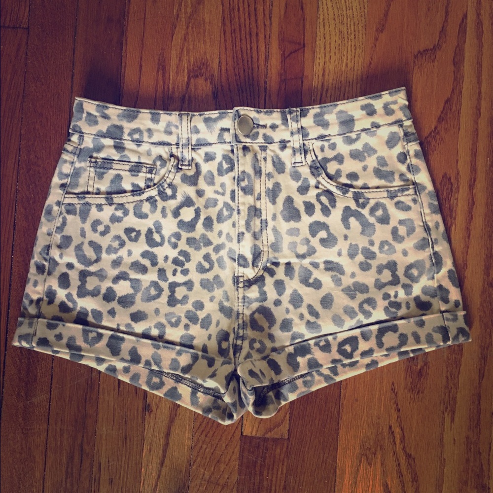 Cheetah shorts