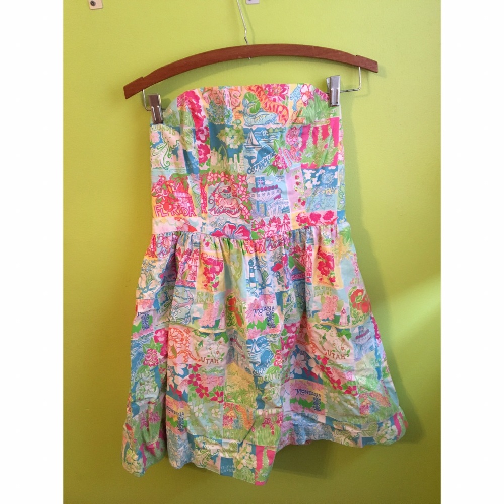 Lilly Pulitzer states dress.