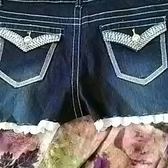 Cut off lace shorts - Picture 4 of 4