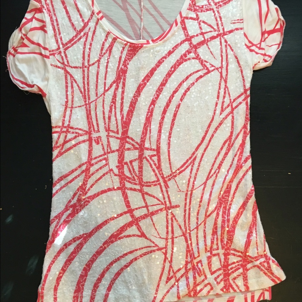 REDUCED!!  NY &Co sequined top.