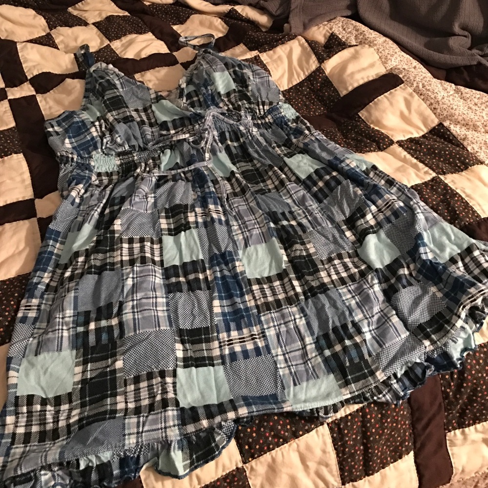 Plaid Brushed Cotton Nightie -- Size 22/24