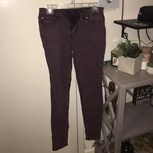 Purpleish jeggings