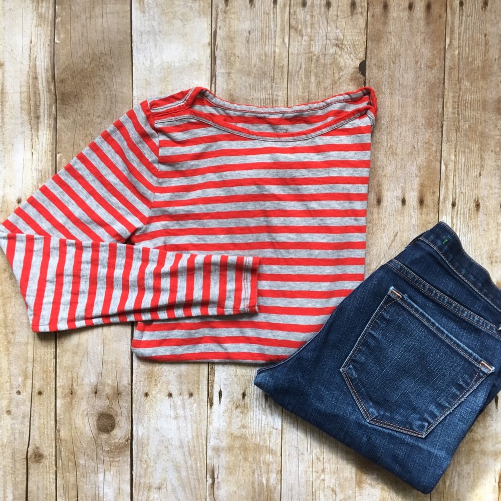 J.Crew long sleeve Artist T