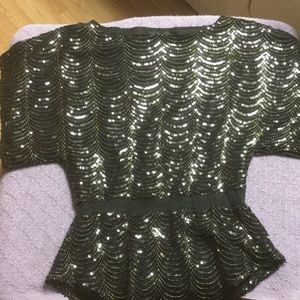 BEAUTIFUL sequin top by MM Couture by Miss Me