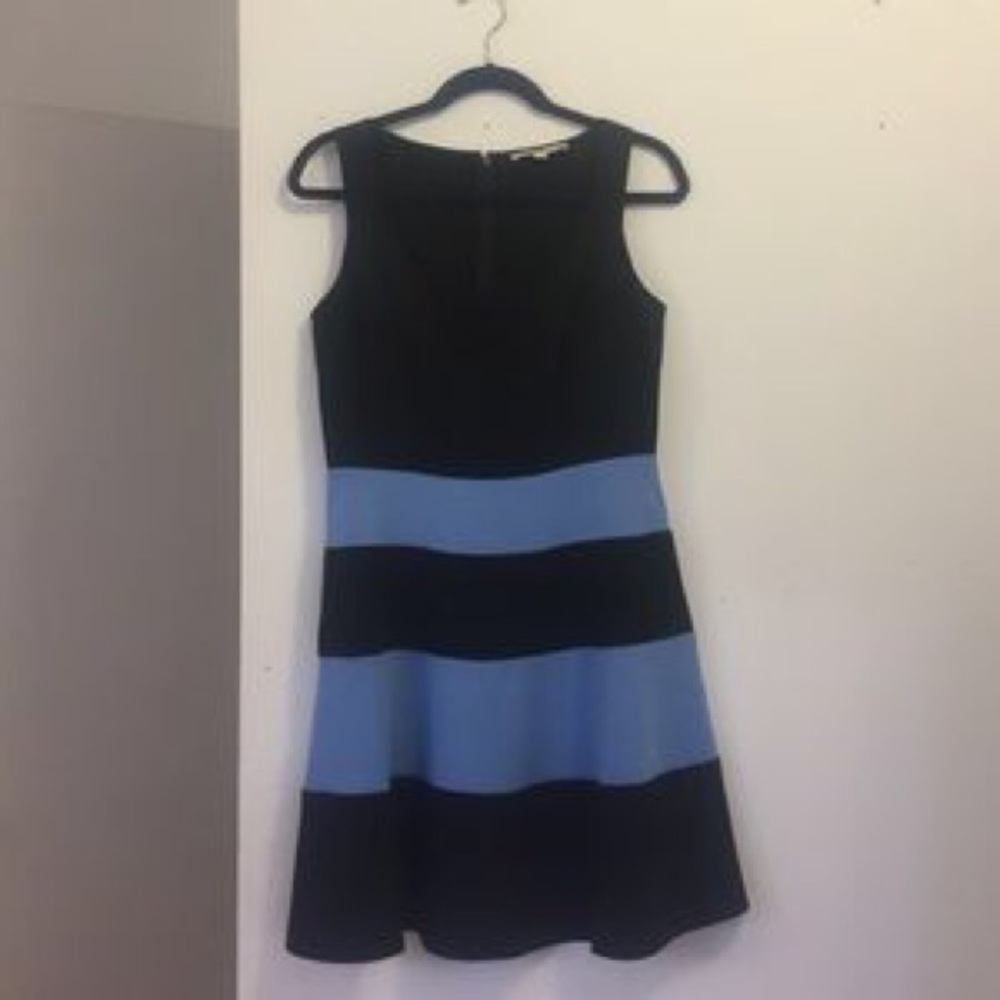 BNWT Loft Blue Fit & Flare Dress