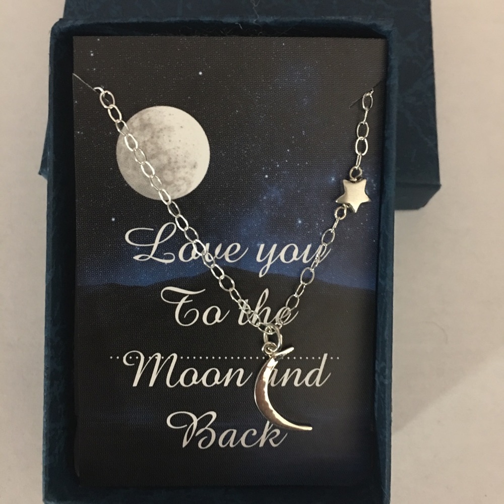 ❌SOLD OUT❌Crescent moon and twinkle star necklace