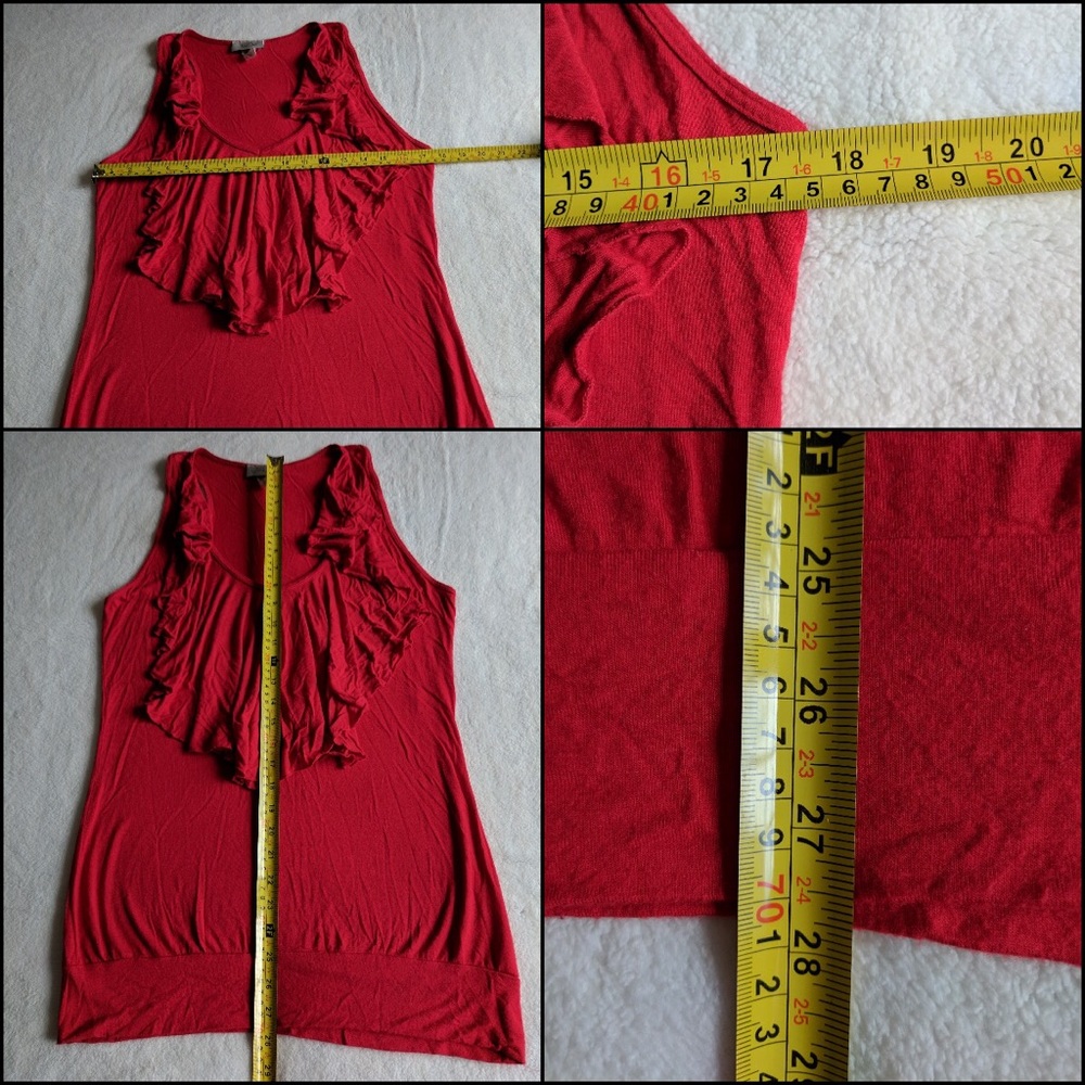 ✨Like New✨ Red Racerback Tank - Picture 3 of 5