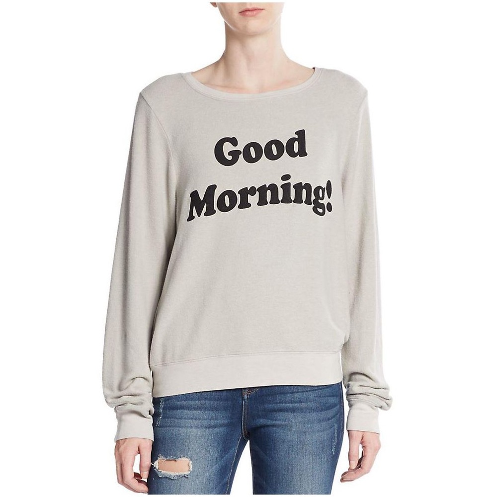 Wildfox Good Morning Sweatshirt