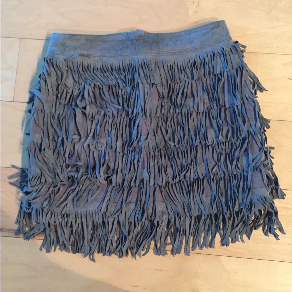 Top Shop suede skirt