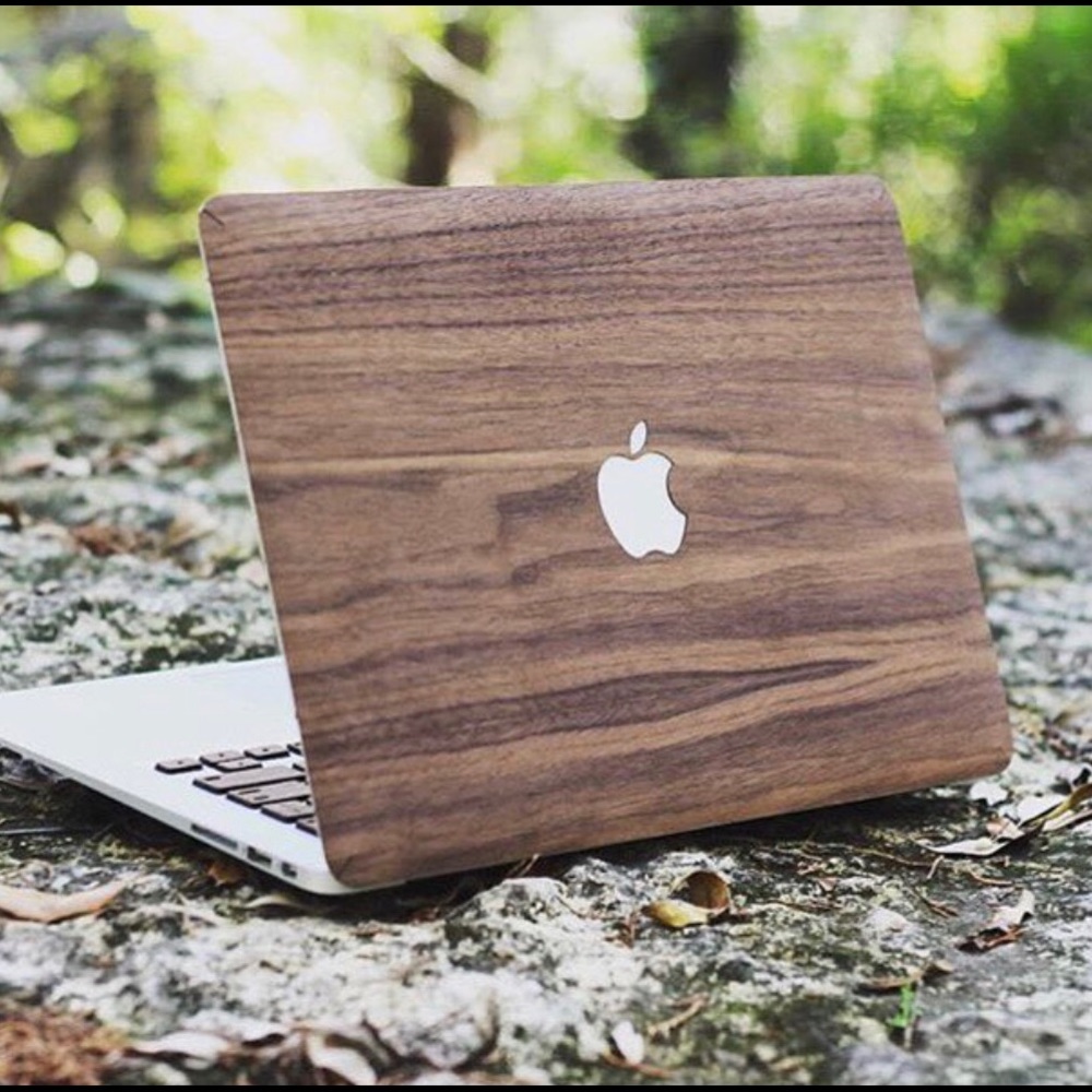 ✨Real Walnut Wood MacBook Skin✨