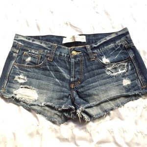 Abercrombie && Fitch jean shorts