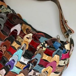 Jesslyn Blake Harlow multicolor Leather Bag