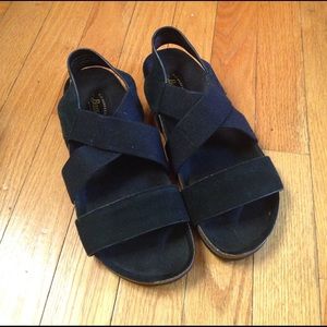 Black sandals