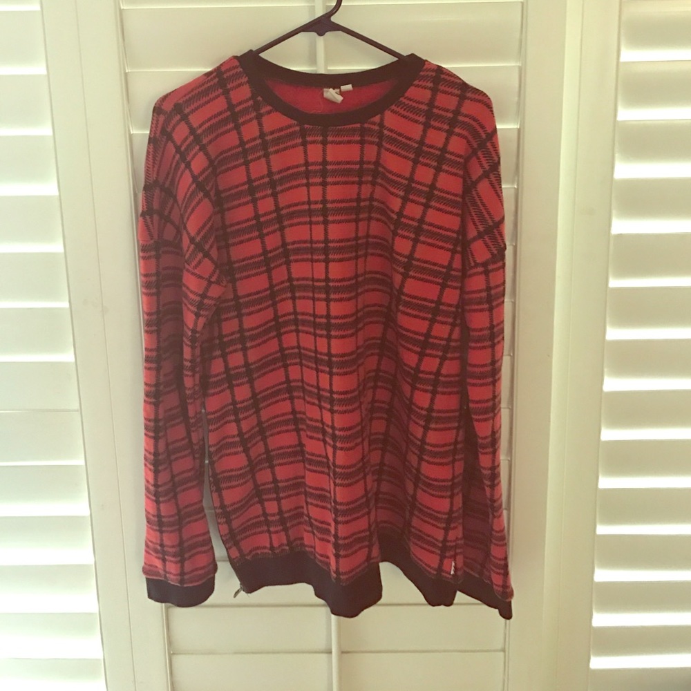 Vans plaid sweater