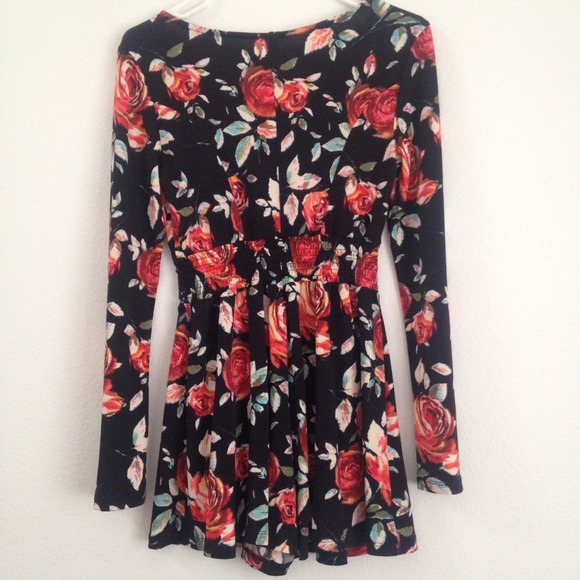 Xhilaration Small Floral Romper - Picture 2 of 5