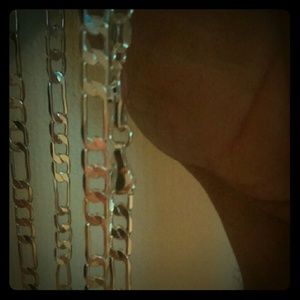 30in sterling Silver necklace