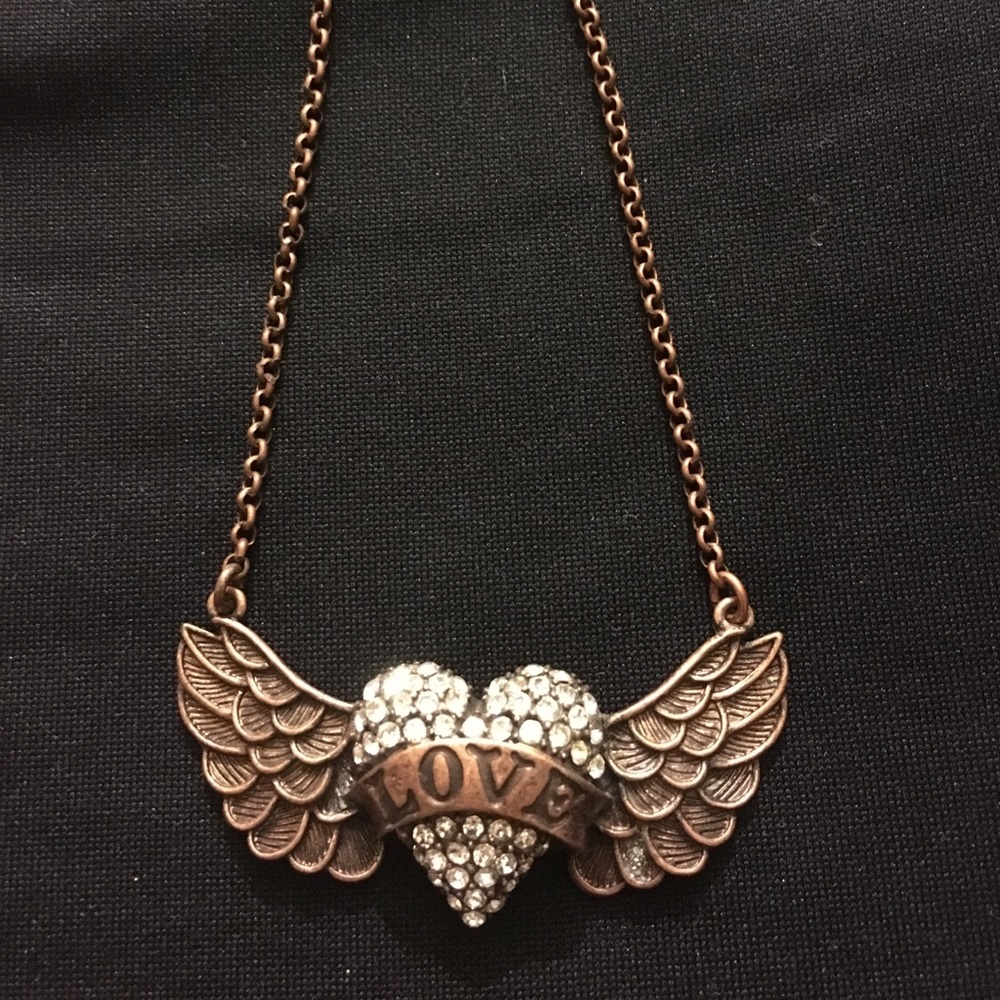 Love angel necklace