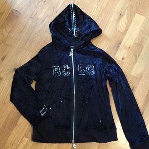 BCBG MAXARIA zip up hoody size M