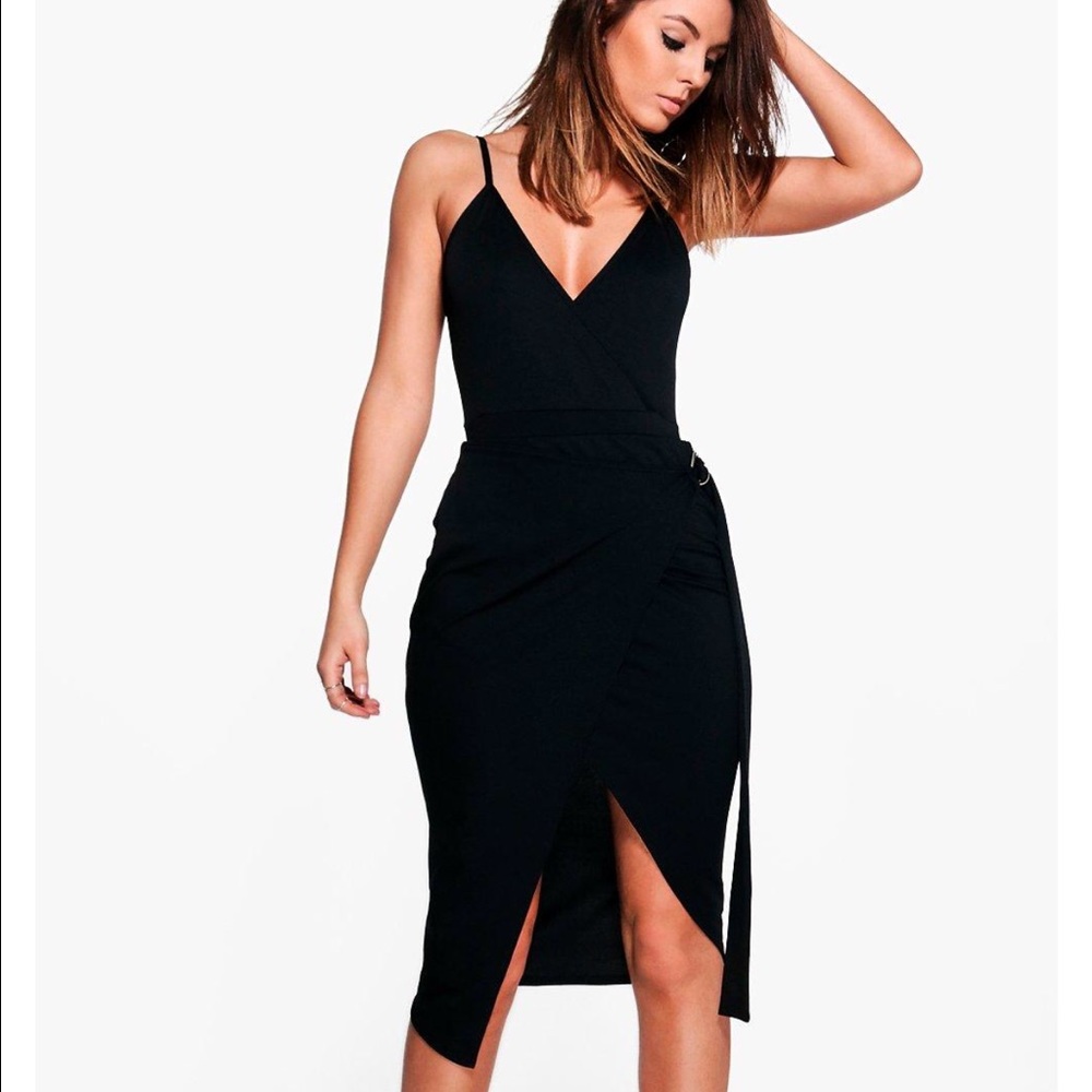 Tie Midi Dress