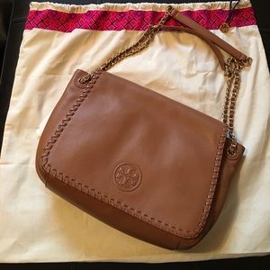 PRICED TO SELL Tory Burch Marion Flap Shoulder Bag