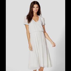 Wayf V-neck gauzy midi dress- BRAND NEW