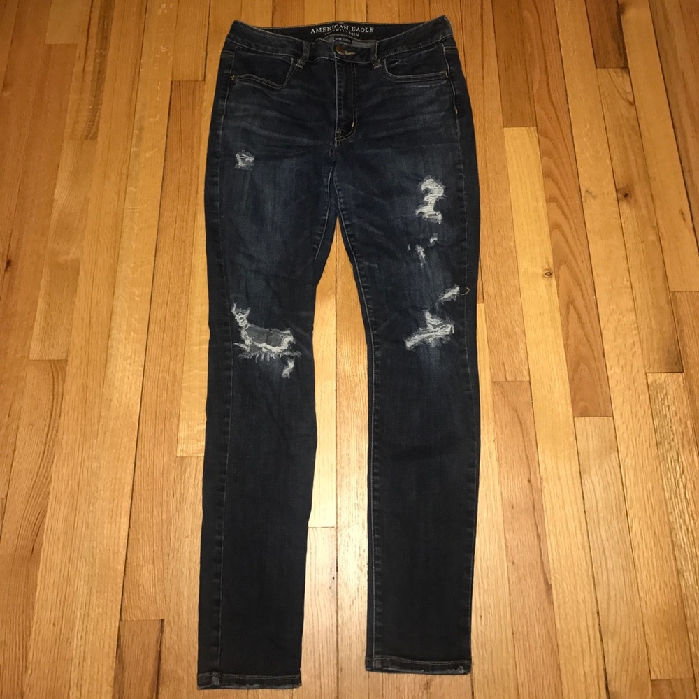 American Eagle High Rise Jeggings size 12L